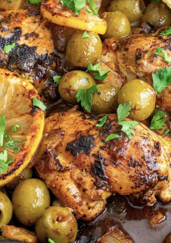 Марокканская курица с оливками и маринованными лимонами: субботний рецепт для моего мужчины | London Cult.