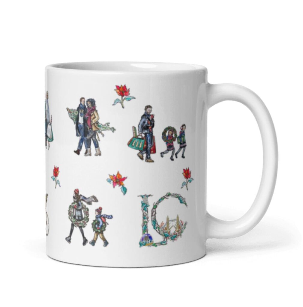 Новогодняя кружка LC