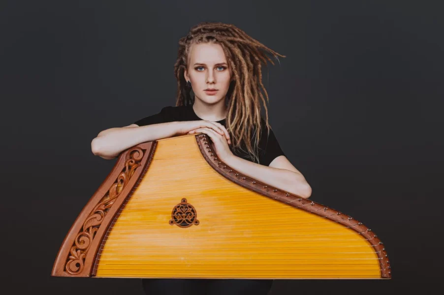 “Gusli field” by Olga Glazova, perhaps somewhere in a parallel reality | London Cult.