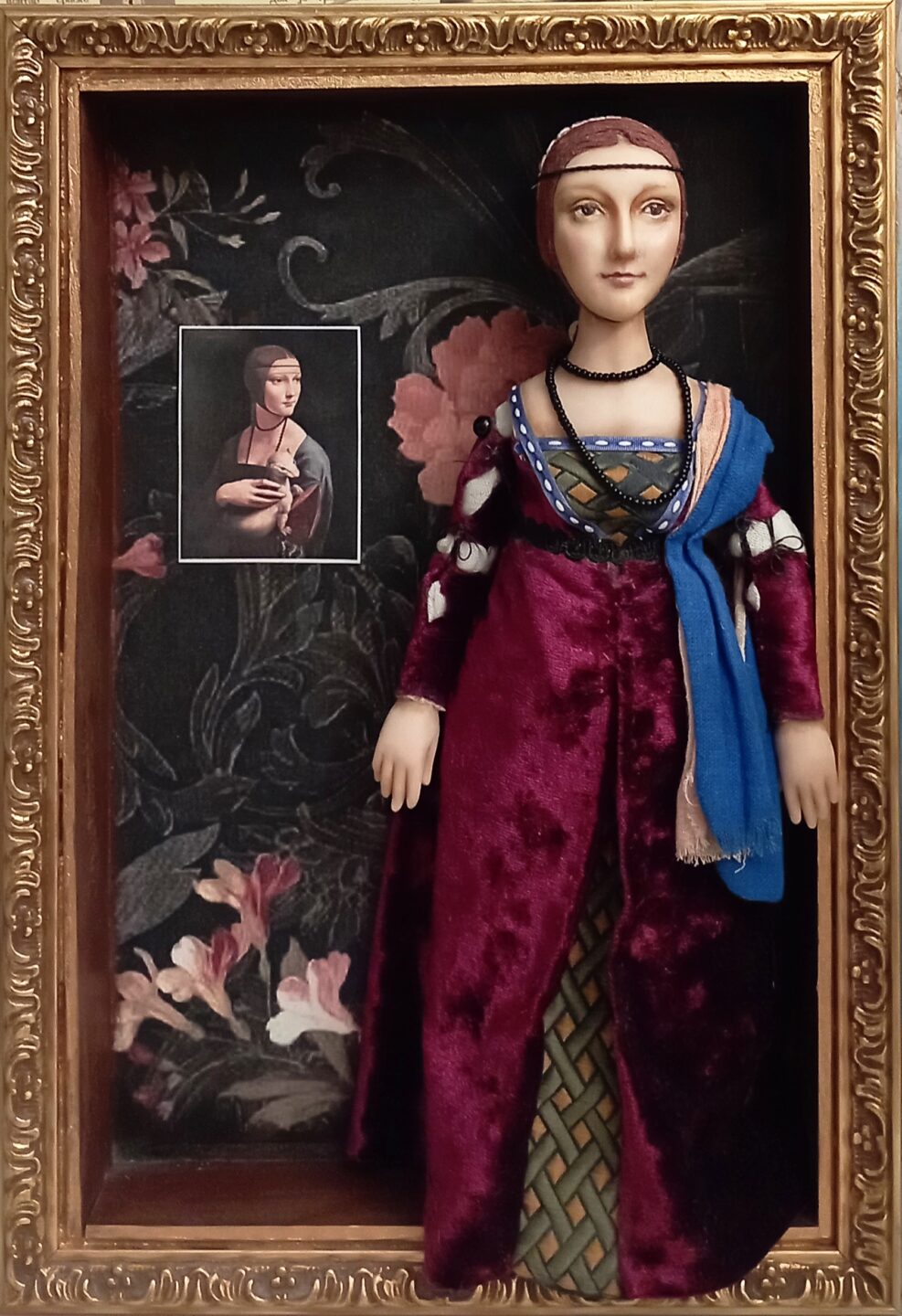 Cecilia Gallerani (Lady with an Ermine) by Elena Pozdnyakova