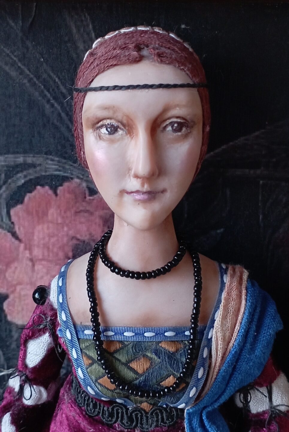 Cecilia Gallerani (Lady with an Ermine) by Elena Pozdnyakova