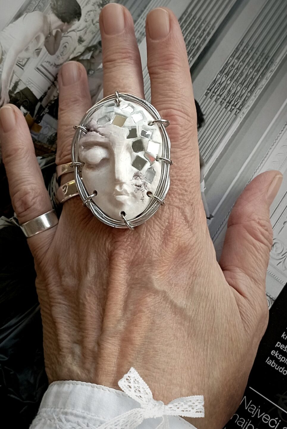 White Ring by Elena Pozdnyakova