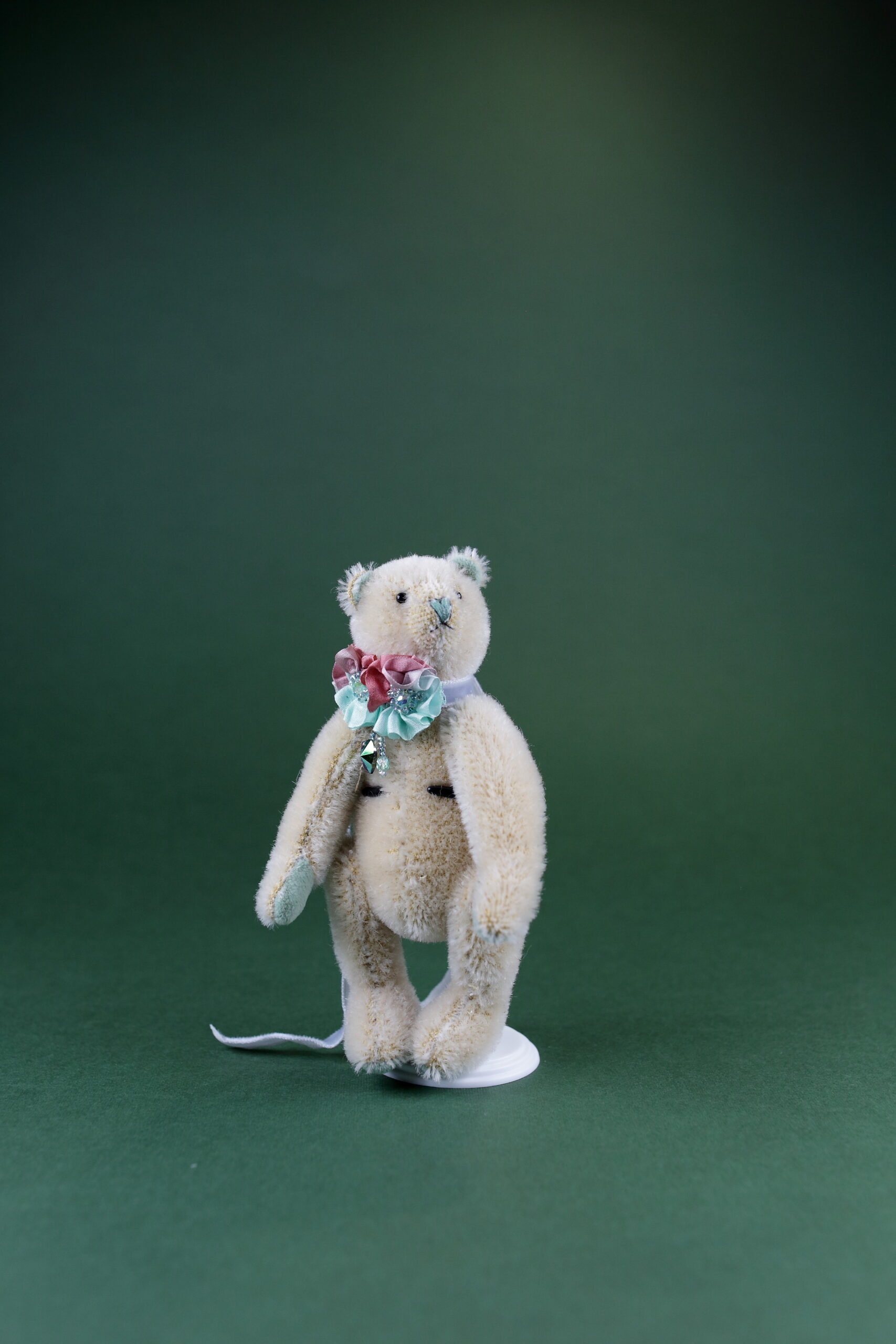 Mint Cloud Teddy Bear by Marina Tivodar