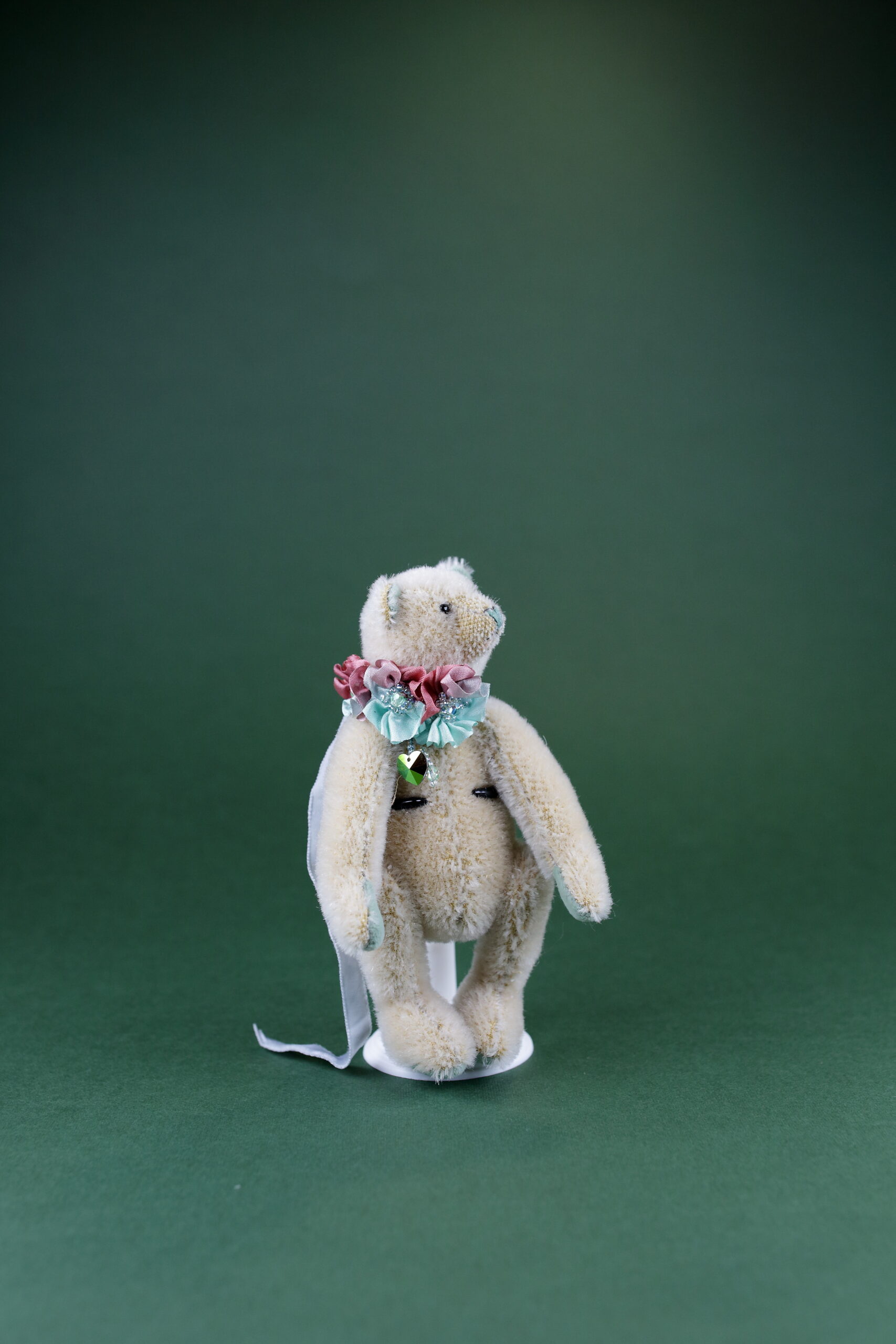 Mint Cloud Teddy Bear by Marina Tivodar