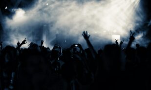 People Raising Their Hands on concert