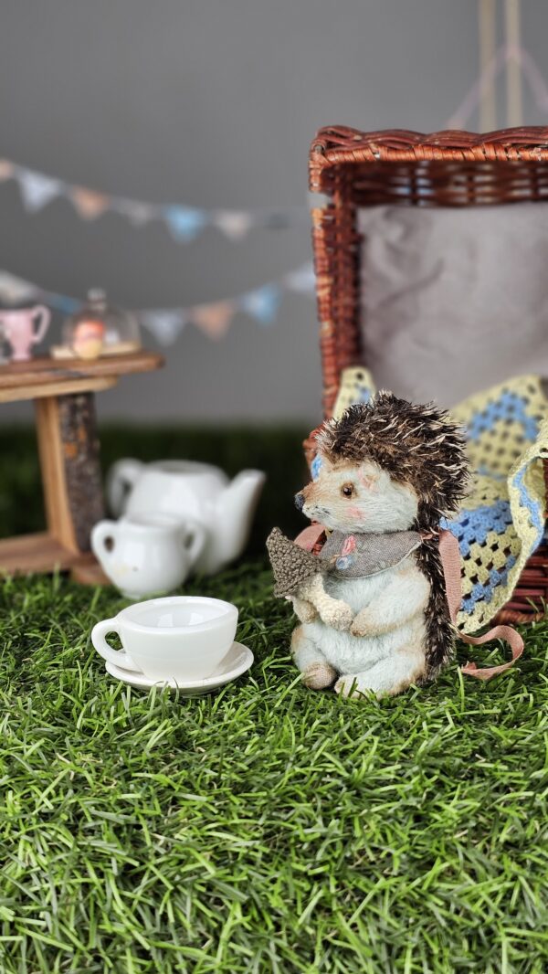 Tiny Hedgehog by Marina Tivodar