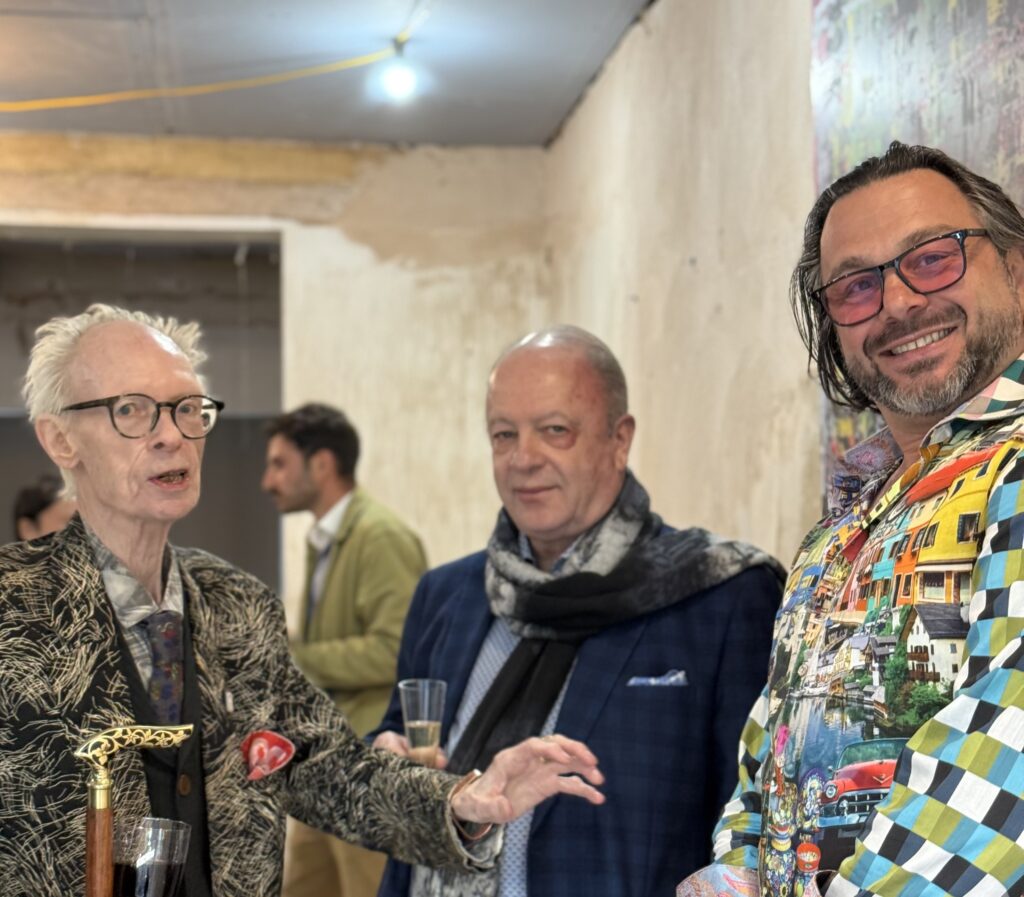 Wine, Plaster, and Art: How an Empty House Became a Gallery for One Night | London Cult.