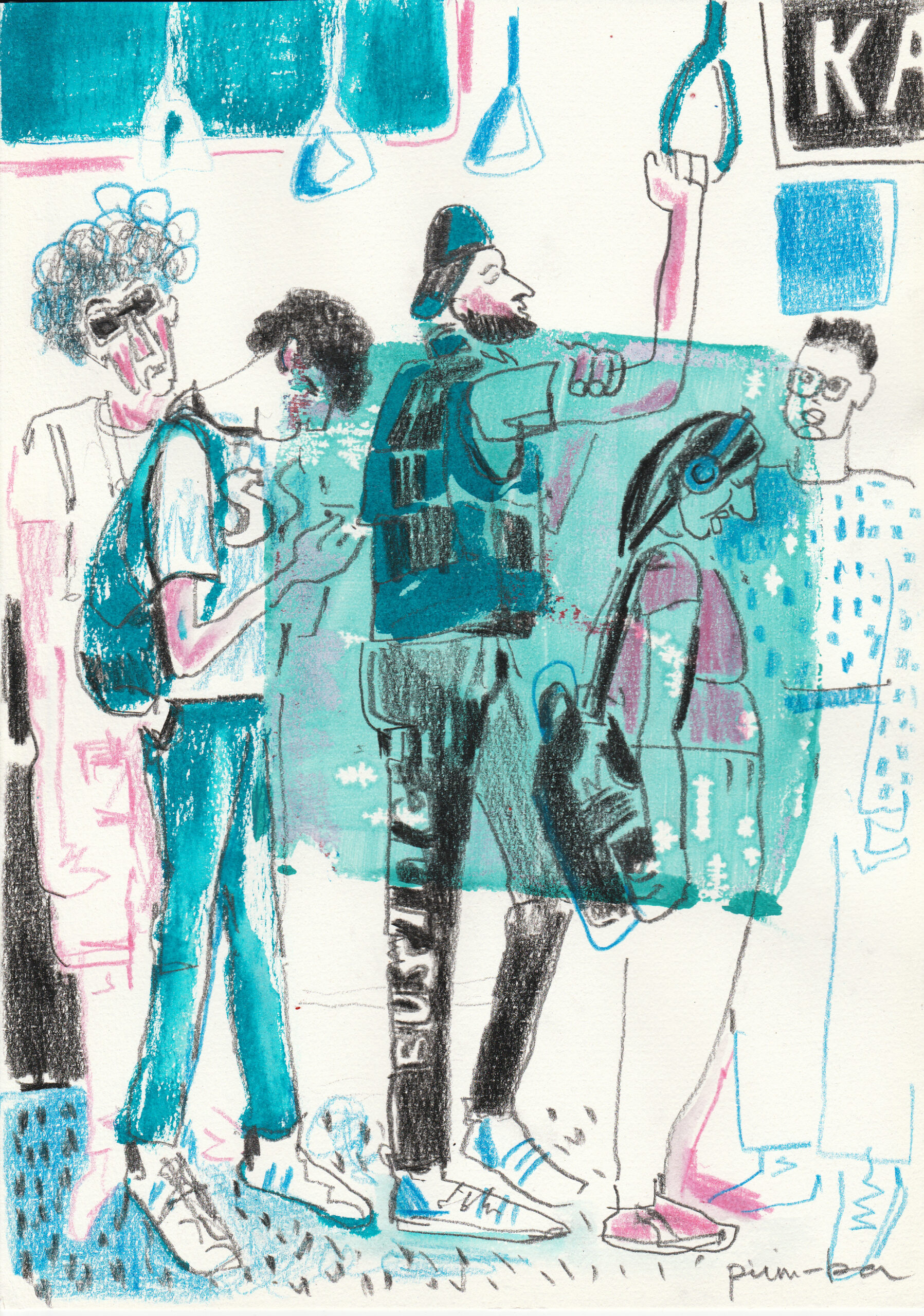 Svetlana Nagaeva 'In the Bus'