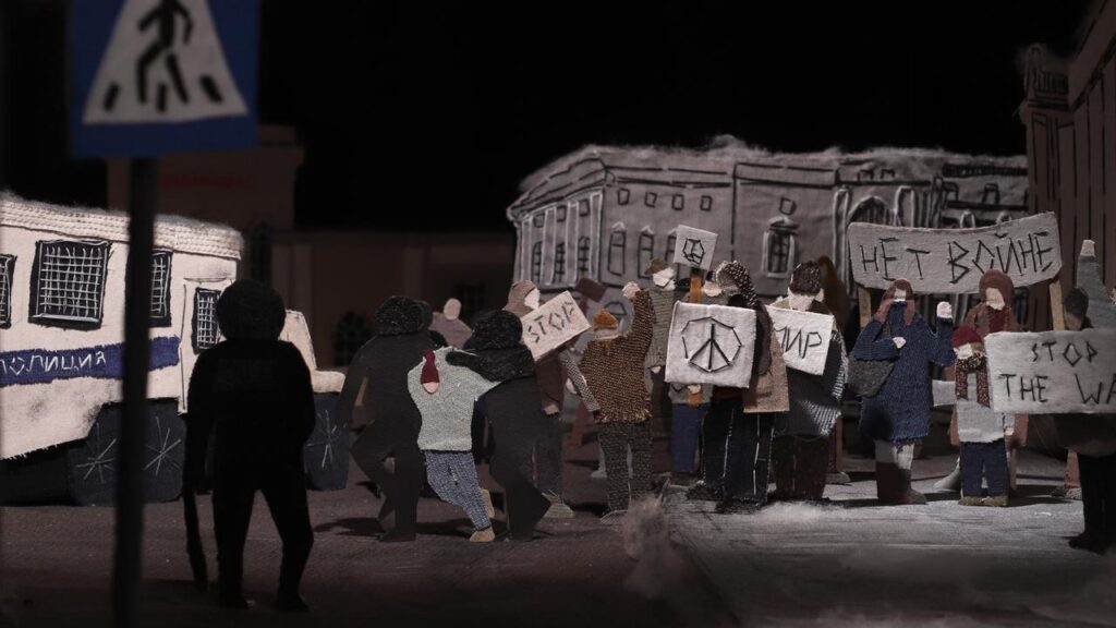 «Зима в марте» в конкурсе Канн: кукольный анимадок о бегстве из России | London Cult.