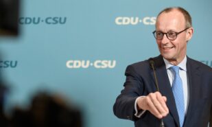 Берлин, Германия: Фридрих Мерц на встрече в Берлине