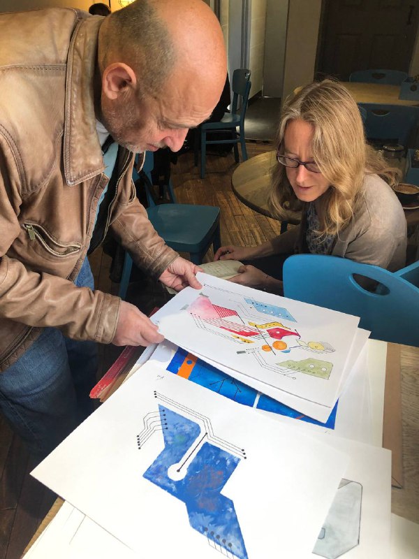 Corinna Gannon in conversation with the artist VitalyV in East Finchley on 2nd June | London Cult.