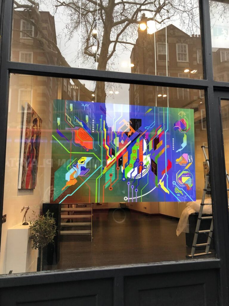 Corinna Gannon in conversation with the artist VitalyV in East Finchley on 2nd June | London Cult.