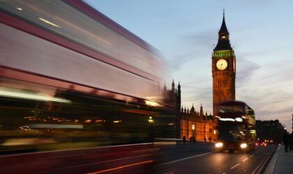 Time-lapse Photography of Vehicles Passing Near Building