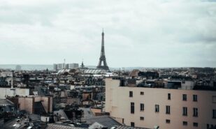 Aerial Photography of City Buildings in Paris, France
