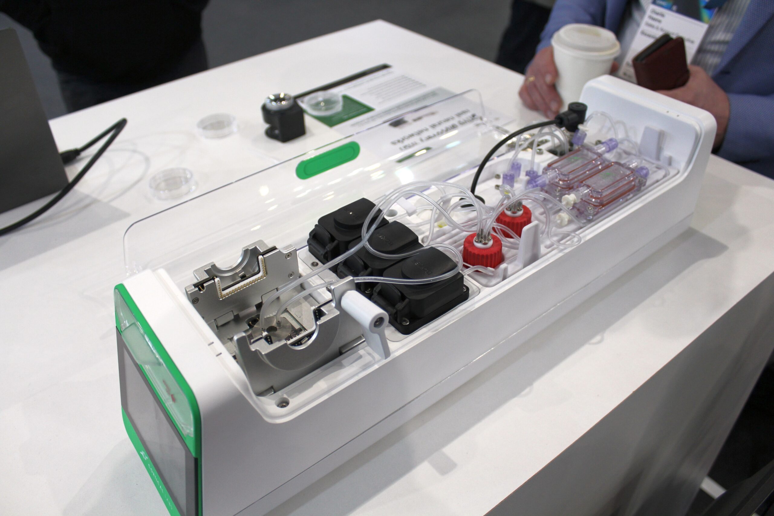 The groundbreaking Cortical Labs CL1, the world's first desktop computer powered by living human brain cells, revolutionizing computing and AI.