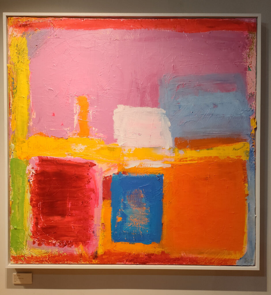 Sophie Lévy Burton | New Day | Acrylic on linen | 100 x 100 cm