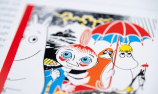 Moomin picrure from a comic book