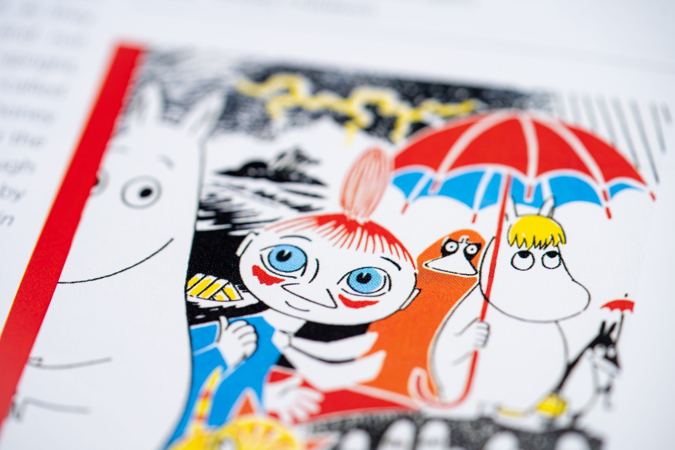 Moomin picrure from a comic book