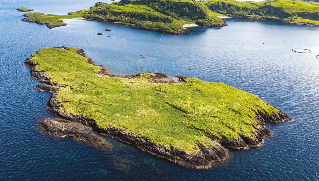 Eilean Loch Oscair, Scotland