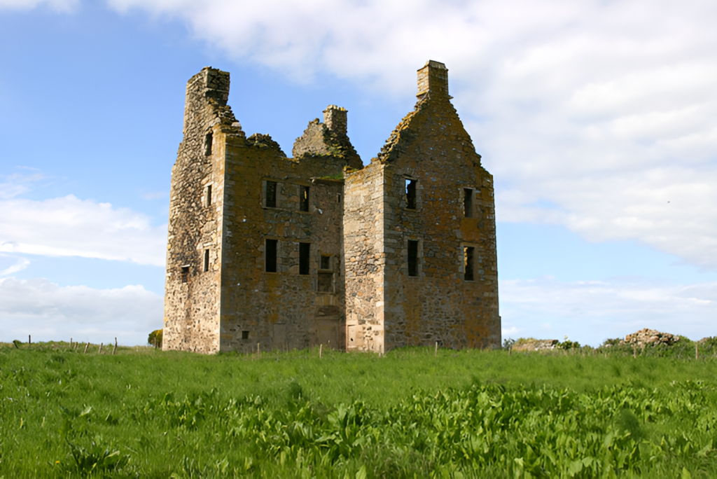 Knockhall Castle, Scotland