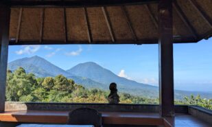 mountain view on Bali, Indonesia