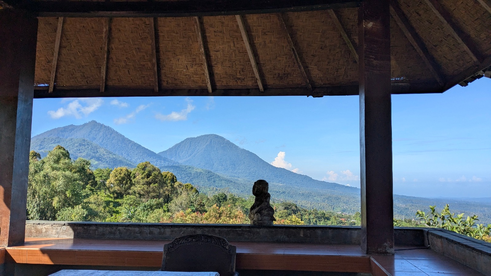 mountain view on Bali, Indonesia