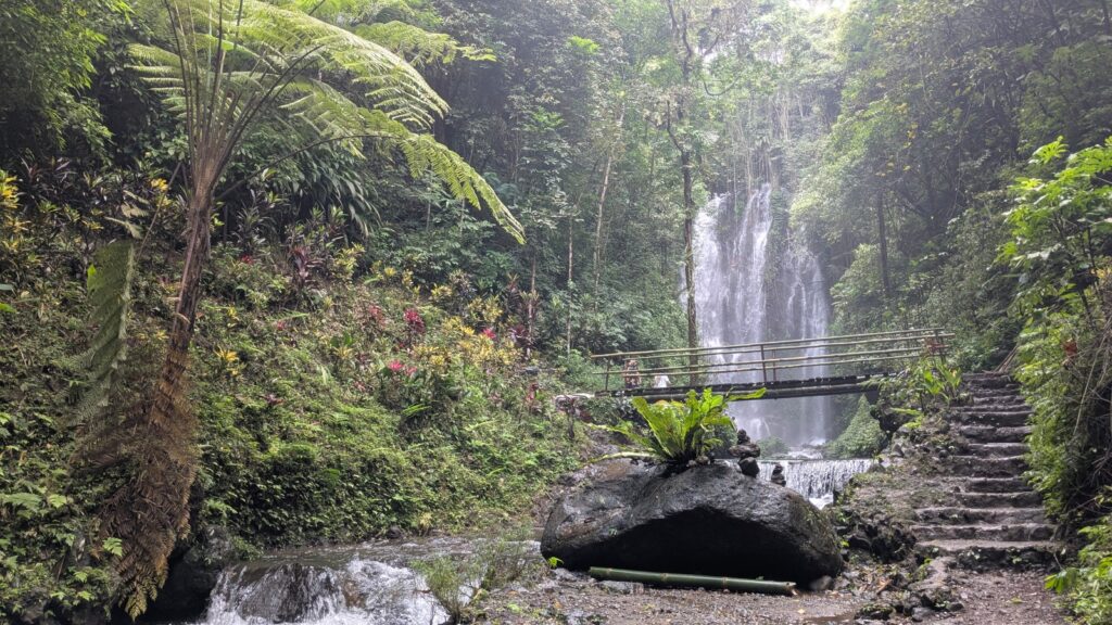 Waterfall in Bali, Indonesia