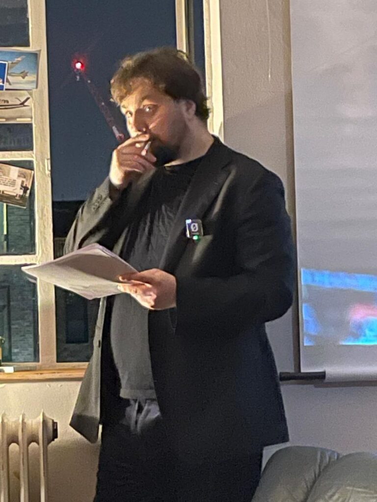 Morning Comes Unexpectedly: A staged reading of Vasily Zorky’s text took place at ARC.SPACE | London Cult.