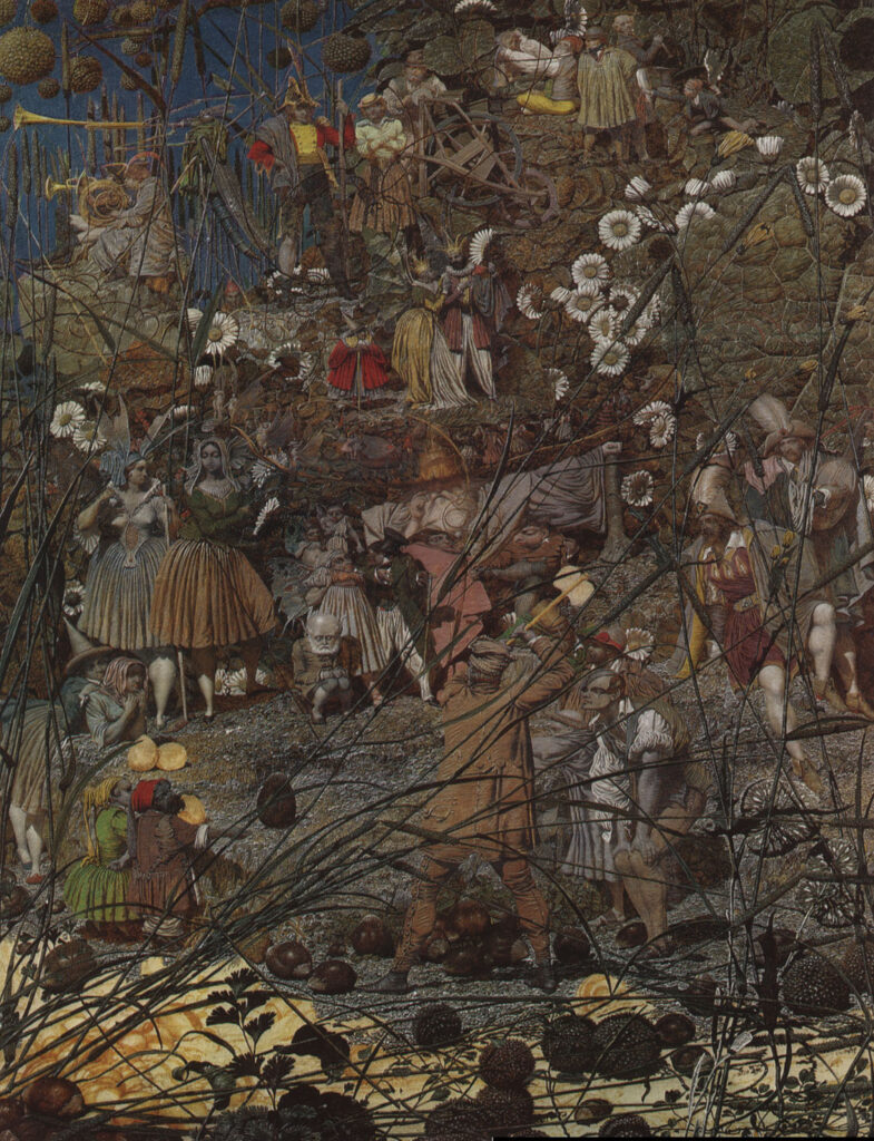 Ричард Дадд. Мастерский замах сказочного дровосека, 1855-1864