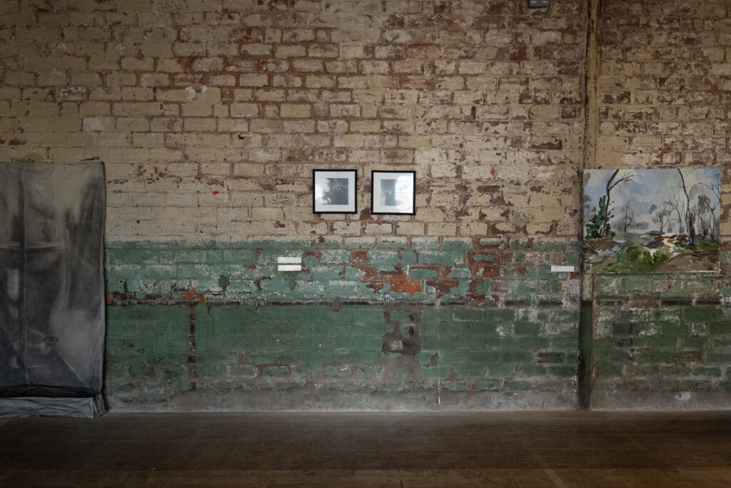 Installation view. Left to right: Yujin Lee, Body for the Inside, 2026; Daniil Nevskiy; Vlada Markidanova, Transparent, 2025. Photo: Choin Lee