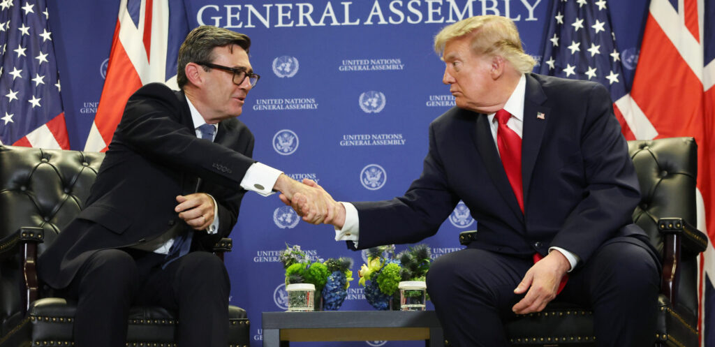 Между Трампом и Европой: дипломатический дебют Бернхэма в Нью-Йорке | London Cult.